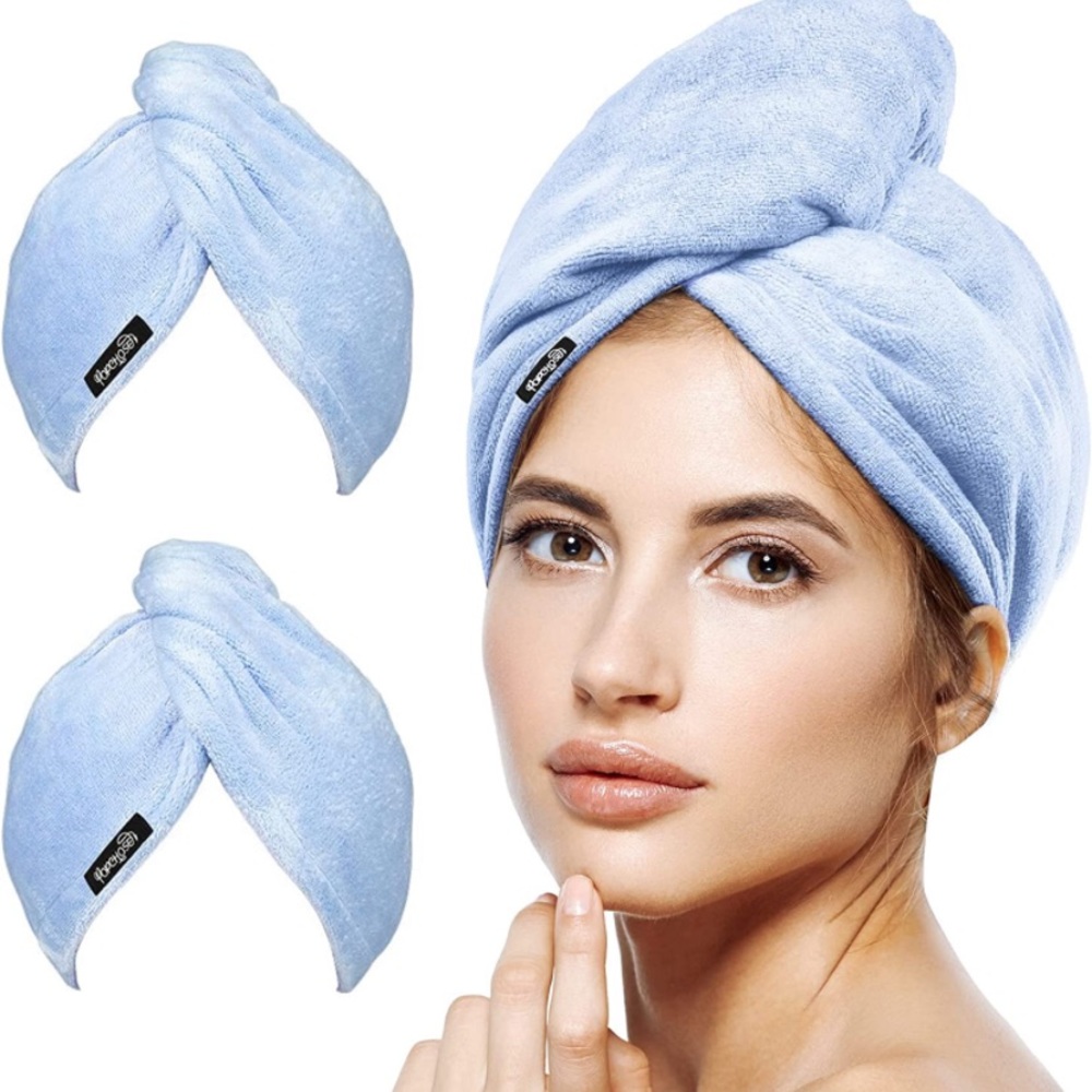 NWOT Long Microfiber Hair Towel/Turban